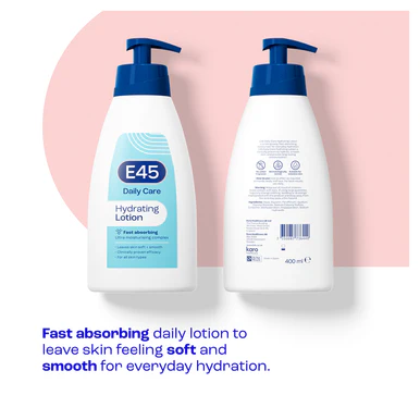 E45 Daily Moisturiser Body Lotion 400ml - Image 3