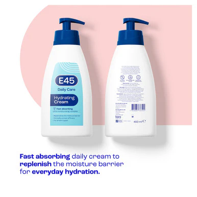 E45 Daily Moisturiser Cream 400ml - Image 4