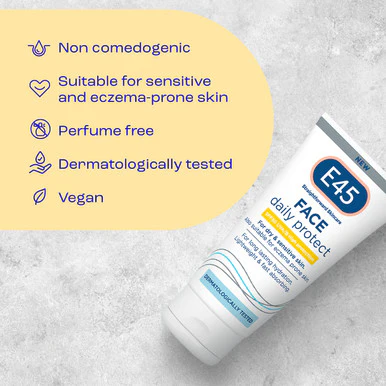E45 Daily Protect Face Cream SPF30 50ml - Image 3