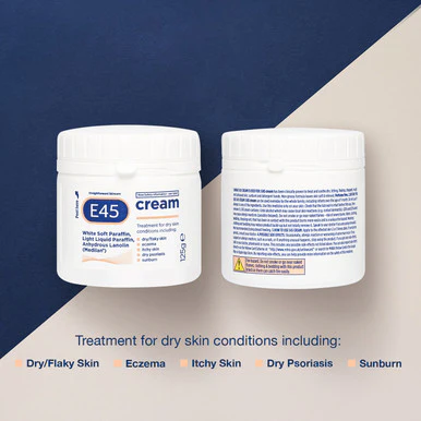 E45 Moisturiser Cream 125g - Image 3