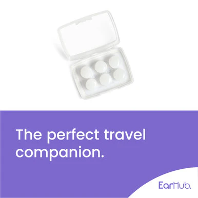 EarHub Sleepwell Premium Silicone Earplugs with Aloe Vera 3 Pairs - Image 2