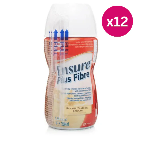 Ensure Plus Fibre Banana 200ml x12