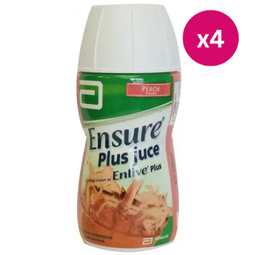 Ensure Plus Juce Peach 220ml x4