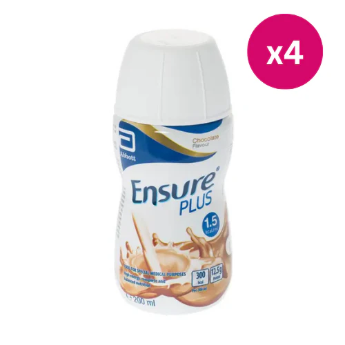 Ensure Plus Milkshake Chocolate 200ml x4