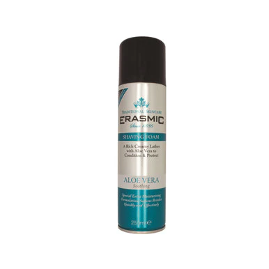 Erasmic Shaving Foam Aloe Vera 250ml