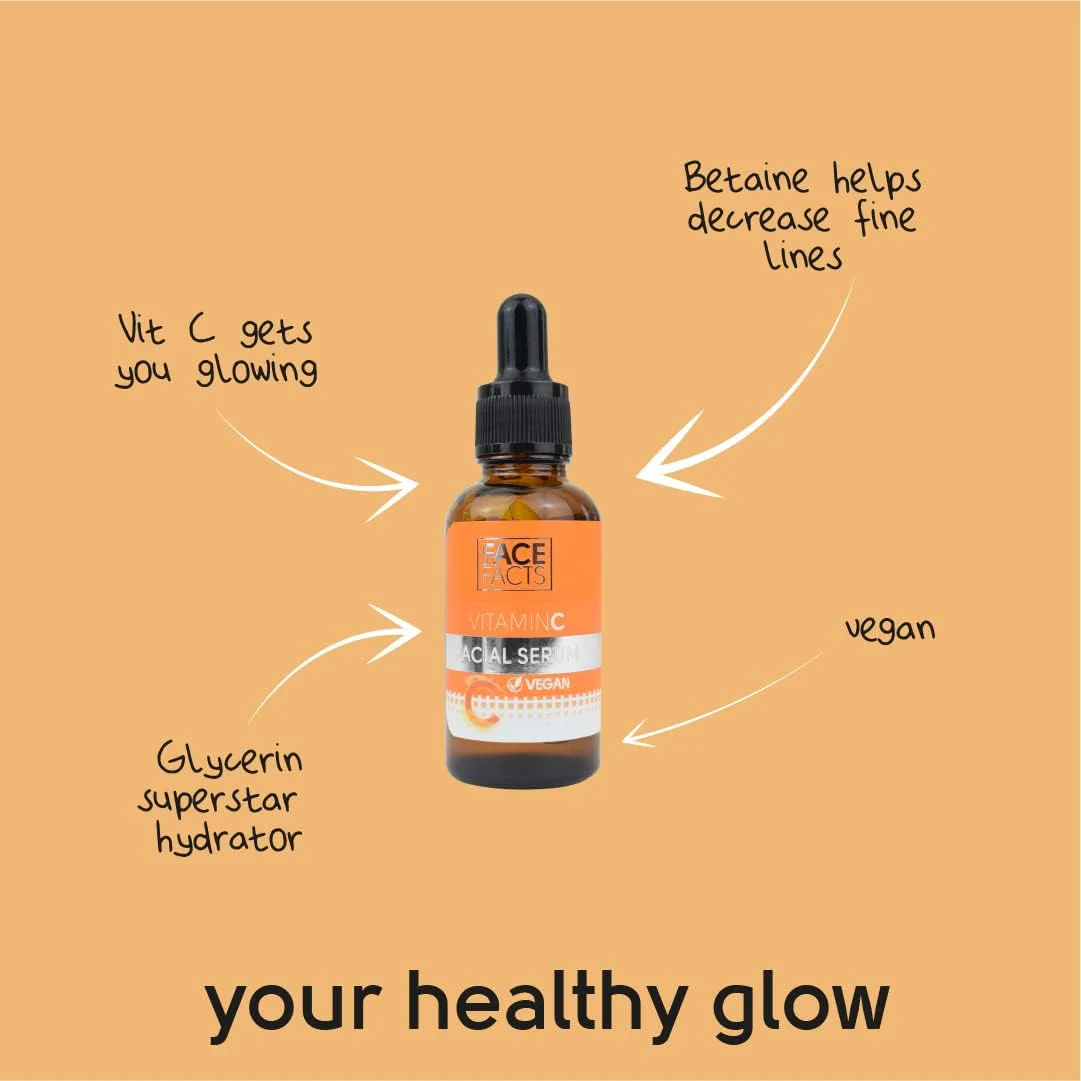 Face Facts Vitamin C Facial Serum 30ml - Image 2