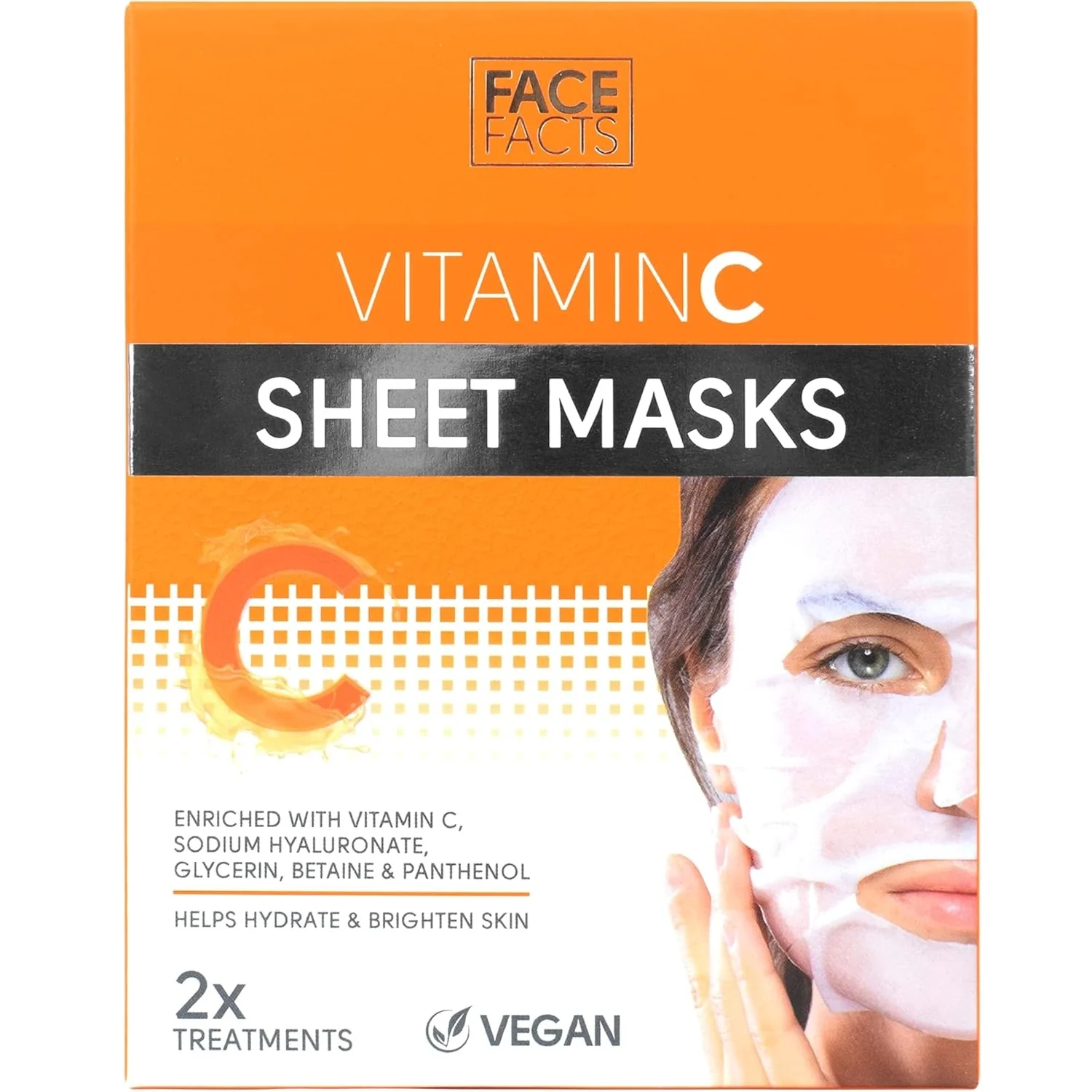 Face Facts Vitamin C Sheet Mask 20ml