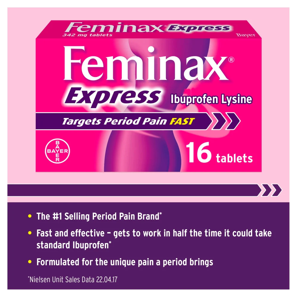 Feminax express 342mg tablets - Image 3