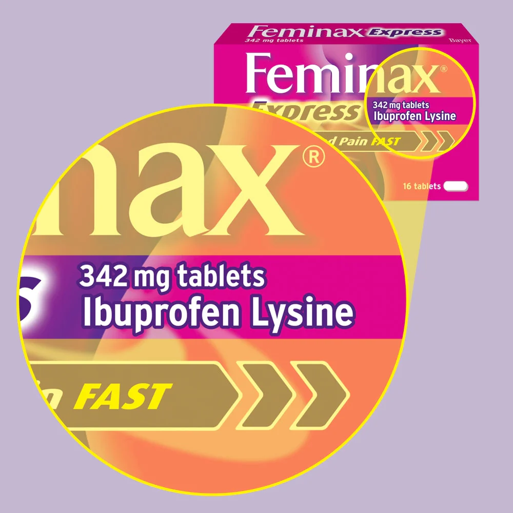 Feminax express 342mg tablets - Image 4
