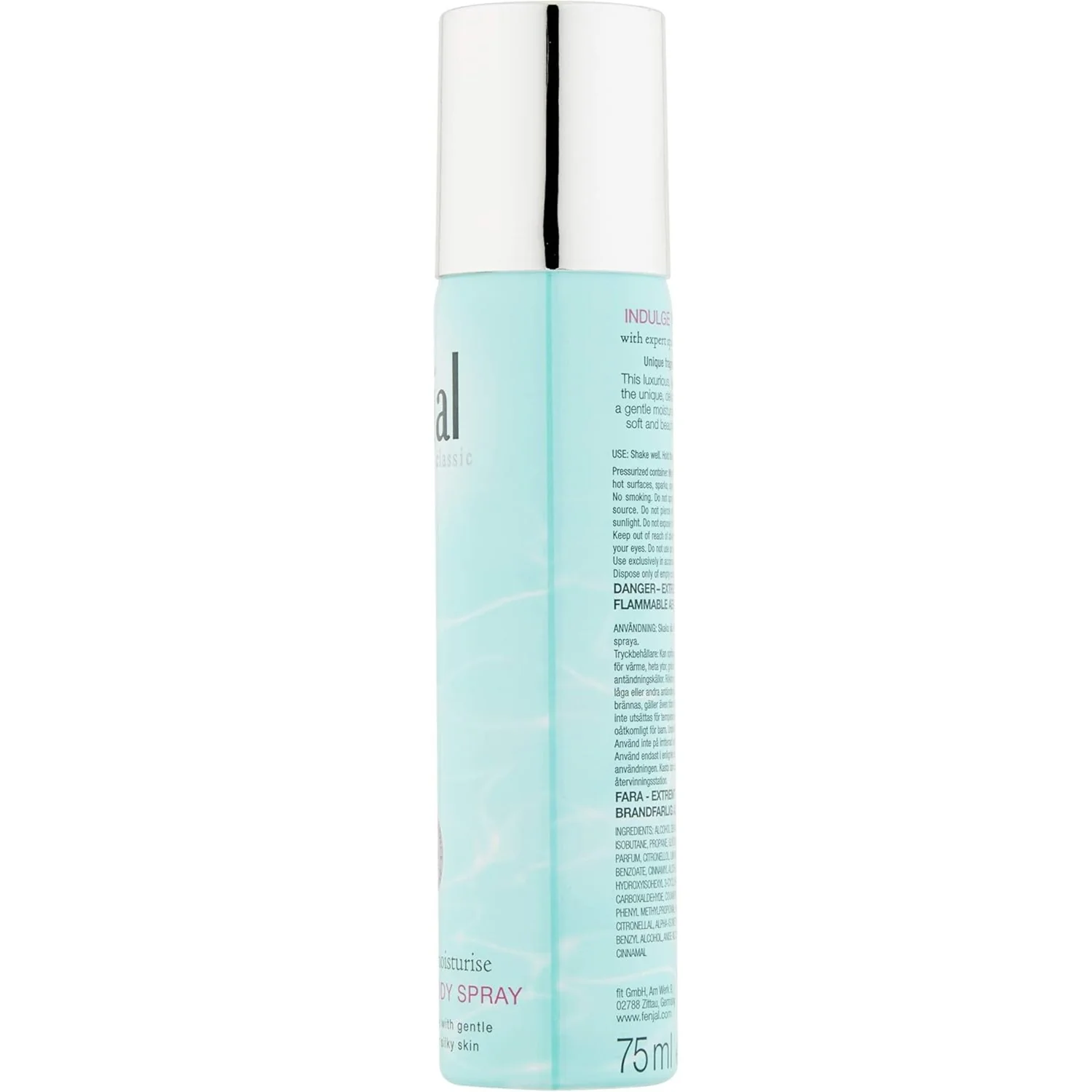 Fenjal Classic Body Spray 75ml - Image 2