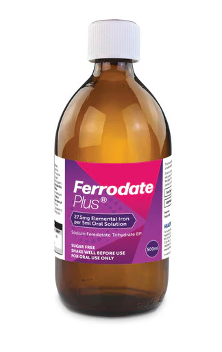Ferrodate Plus 27.5mg/5ml Oral Solution