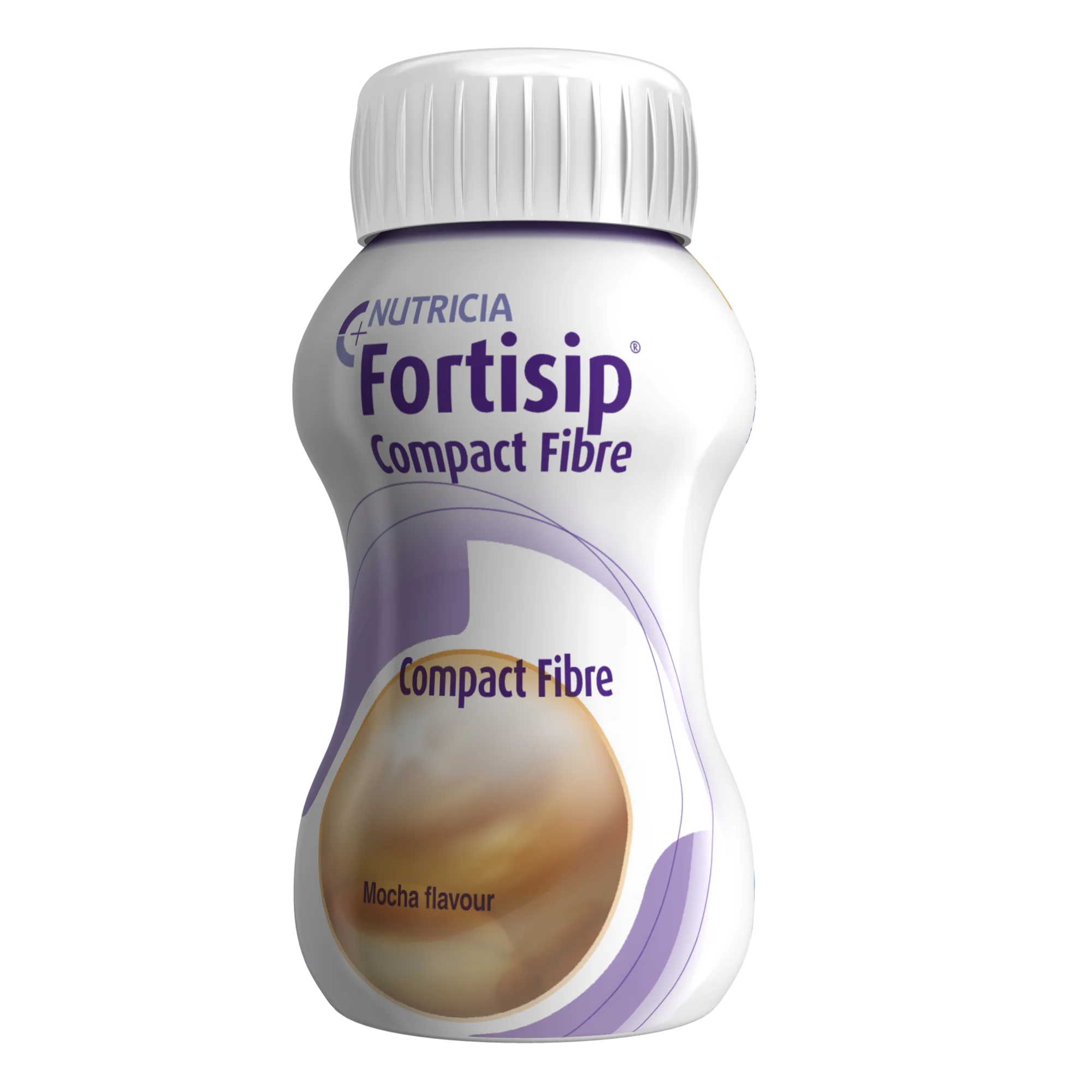 Fortisip Compact Fibre Liquid Mocha 125ml x4 - Image 2