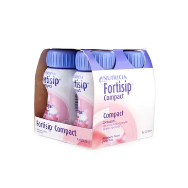 Fortisip Compact Strawberry 4x125ml
