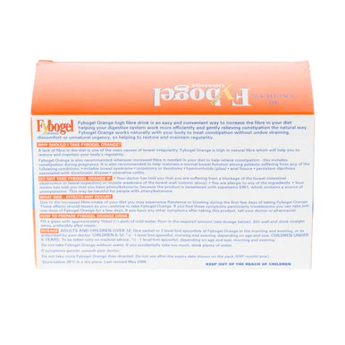 Fybogel Sachets (Orange) 30 Pack - Image 2