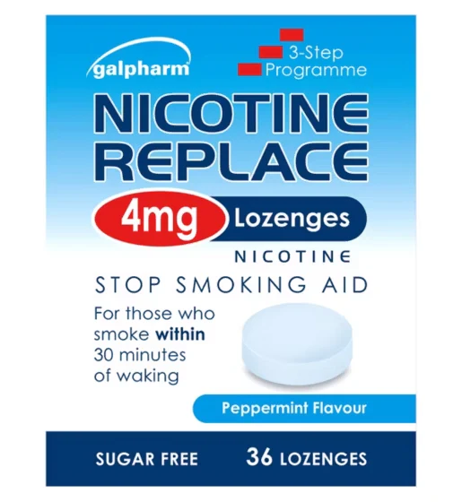 Galpharm Nicotine Replace 4mg 36 Lozenges