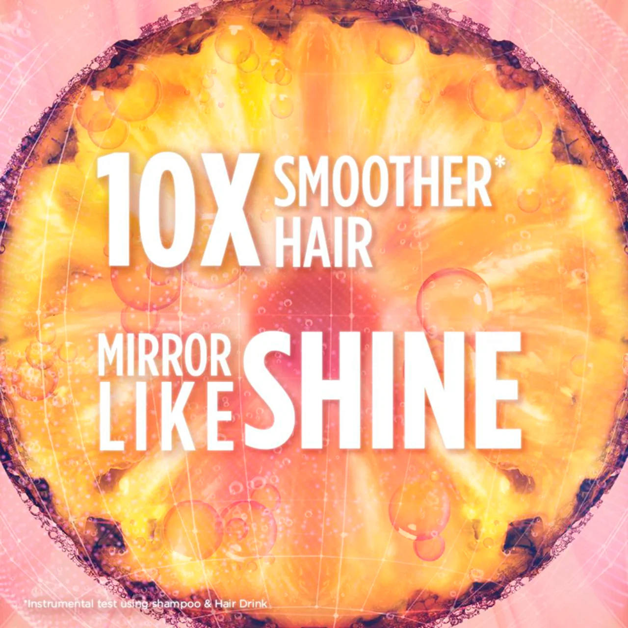 Garnier Ultimate Blends Glowing Lengths Pineapple Hair Drink 200ml - Image 3