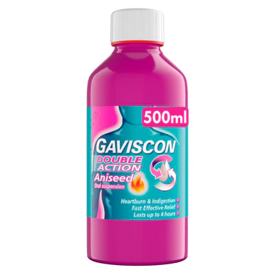 Gaviscon Double Action Liquid Aniseed 500ml - Image 4