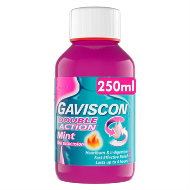 Gaviscon Double Action Liquid Peppermint 250ml
