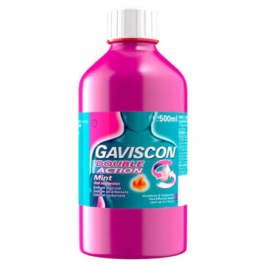 Gaviscon Double Action Liquid Peppermint 500ml - Image 3