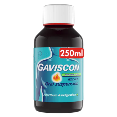 Gaviscon Liquid Peppermint 250ml - Image 2