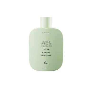 Gem Mouthwash Crisp Mint 500ml
