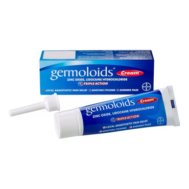 Germoloids Triple Action Haemorrhoids & Piles Cream 25g - Image 2