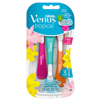 Gillette Simply Venus Tropical Razors 3 Pack