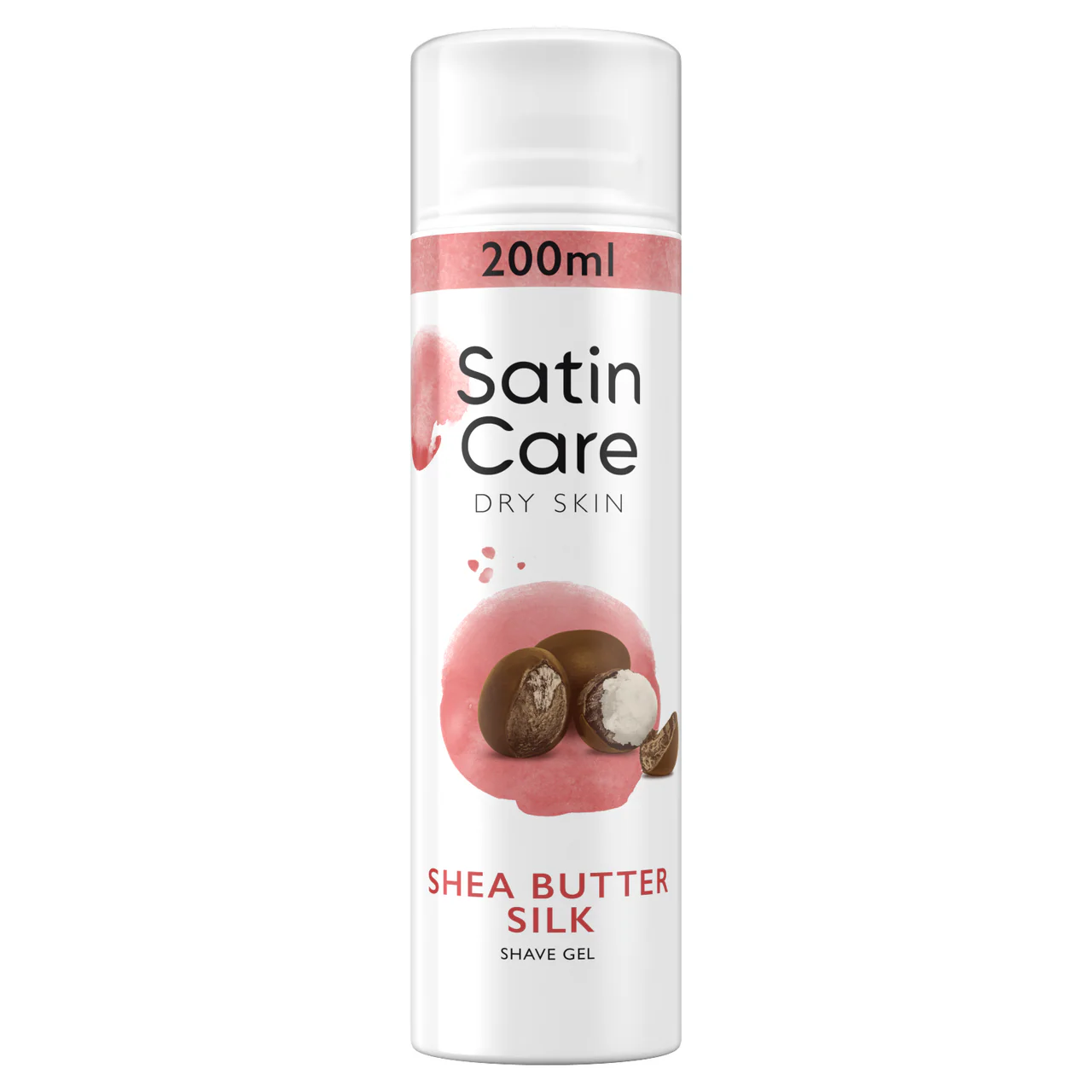 Gillette Venus Satin Care Shaving Gel Dry Skin Shea Butter 200ml