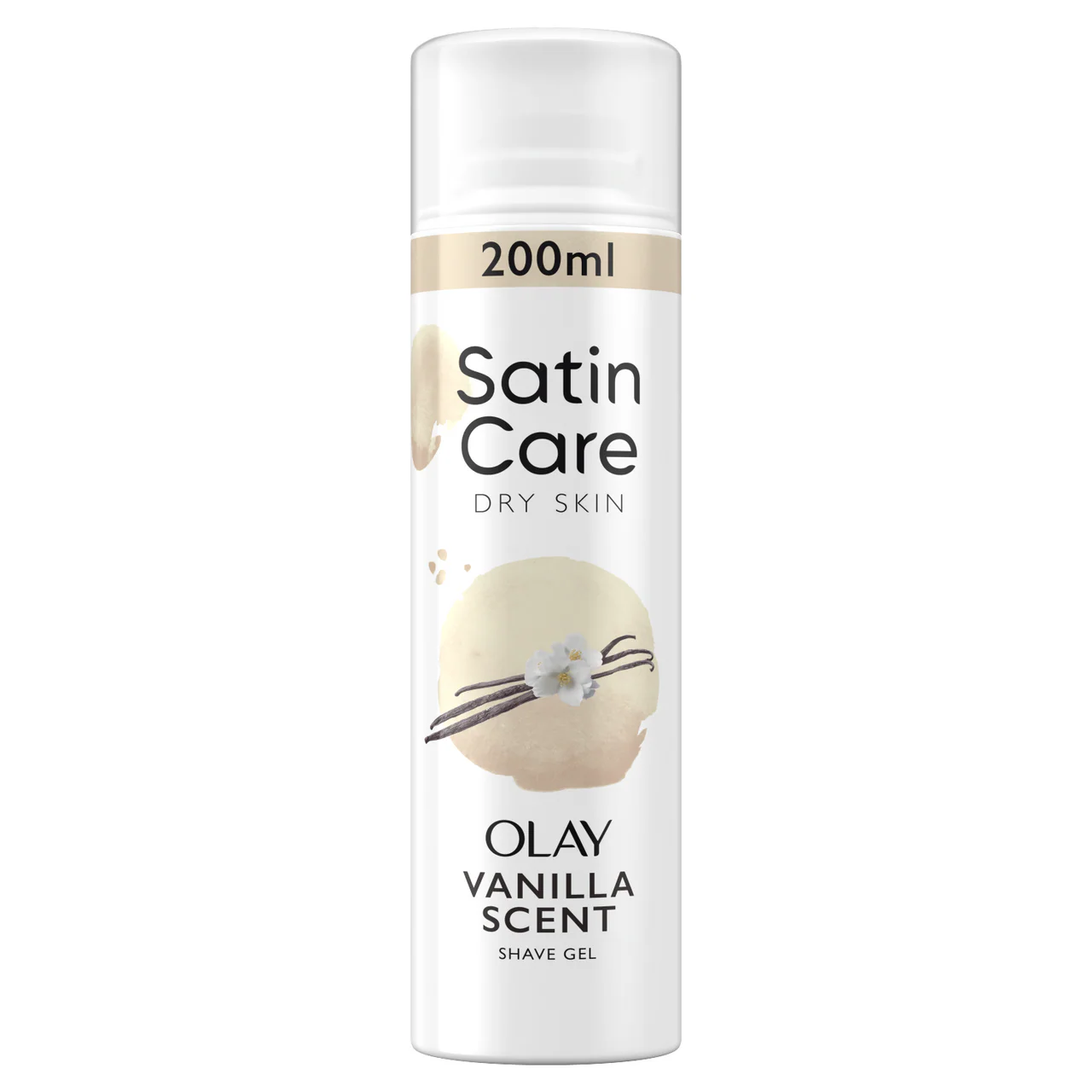 Gillette Venus Satin Care Shaving Gel Dry Skin Vanilla 200ml