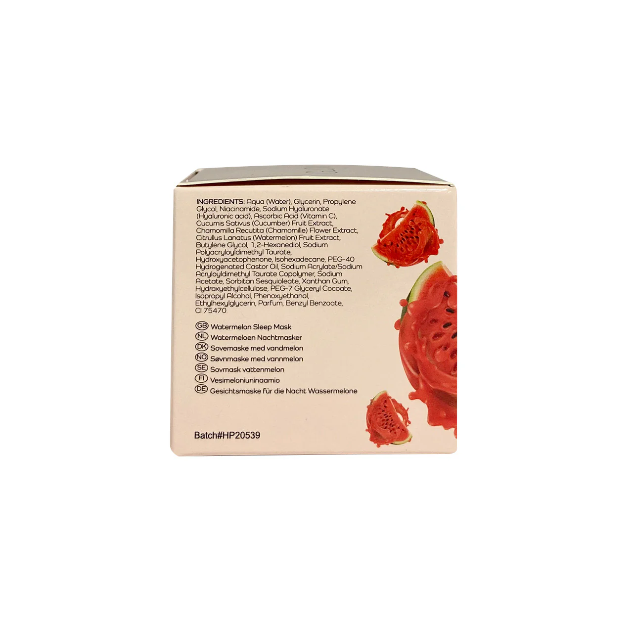 Glow Watermelon Sleep Mask 50ml - Image 2