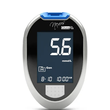 GlucoRX Nexus Blood Glucose Monitoring System