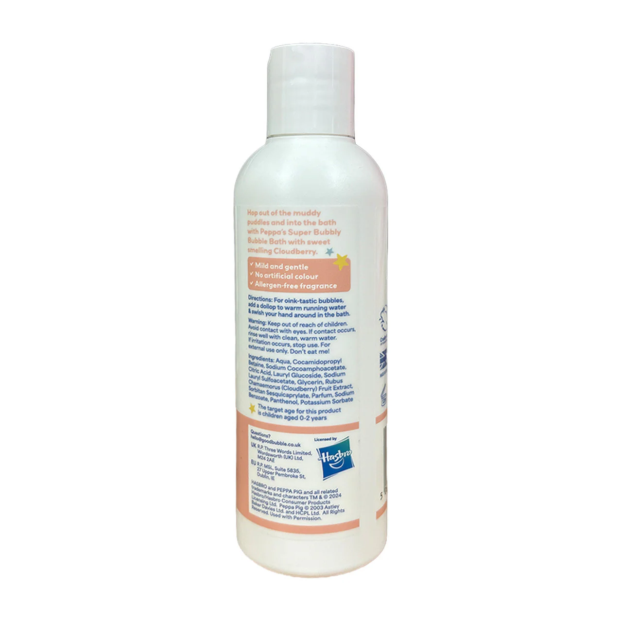Good Bubble Peppa Pig Bubble Bath Cloudberry 200ml - Image 2