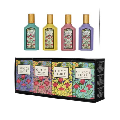 Gucci Flora Gift Set EDP 5ml, Gardenia, Magnolia, Orchid, Jasmine