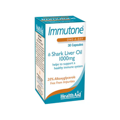 HealthAid Immutone Shark Liver Oil 1000mg 30 Capsules