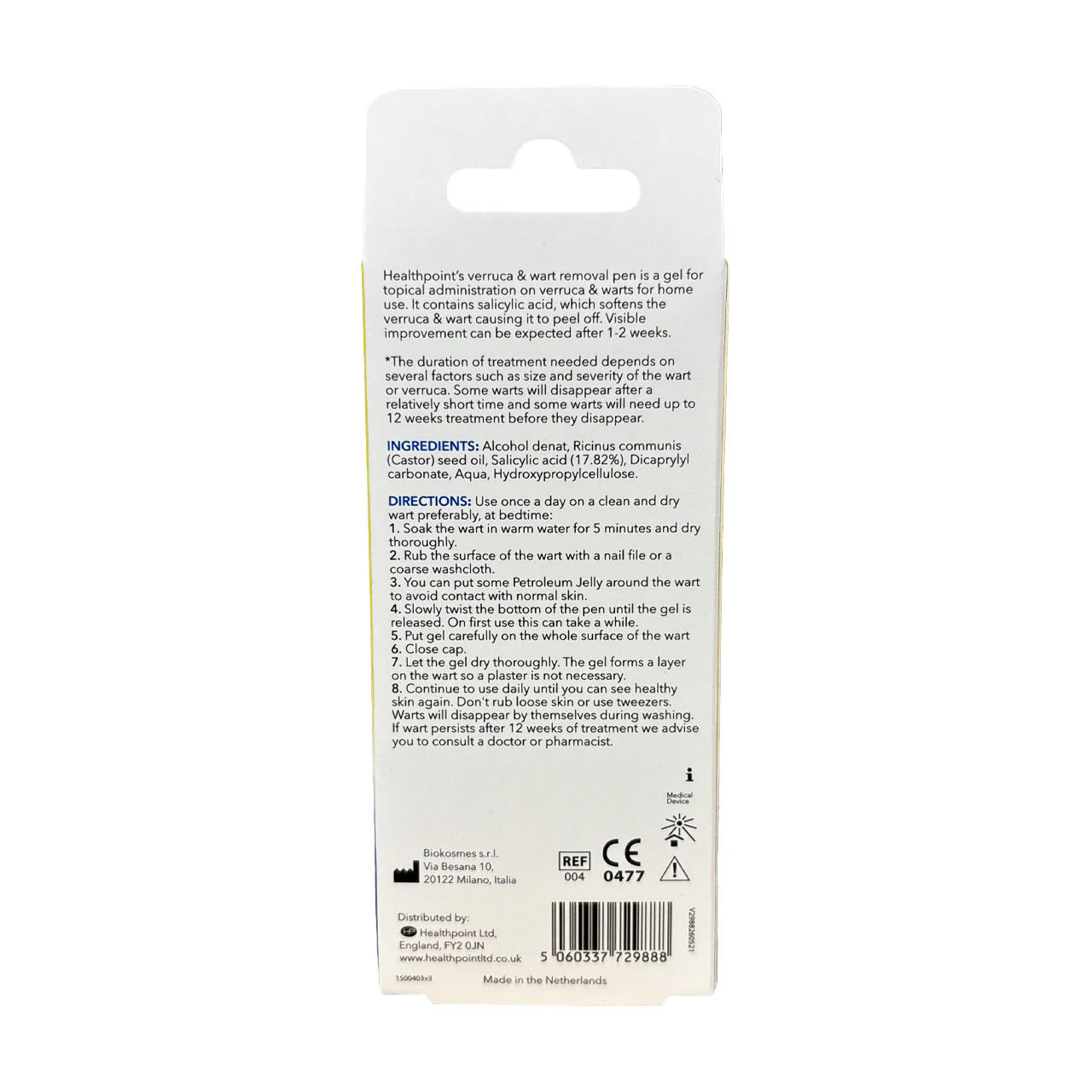 Healthpoint Verruca and Wart Pen 2ml - Image 2