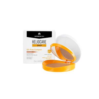Heliocare 360 Oil Free Compact Bronze SPF50+ 10g