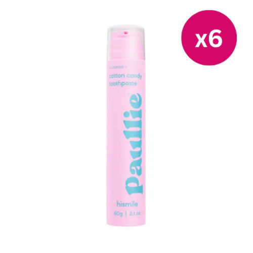 Hismile Cotton Candy Toothpaste x6