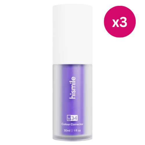 Hismile V34 Colour Corrector Serum x3