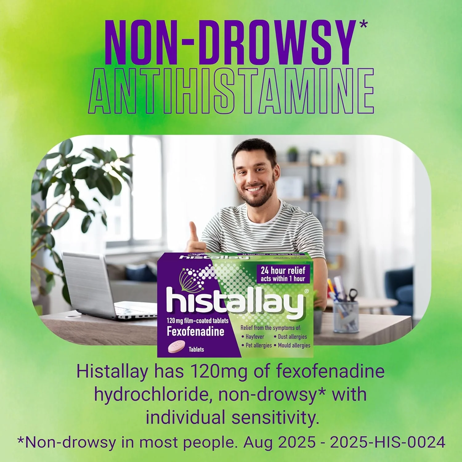 Histallay 120mg 30 Tablets x3 - Image 4