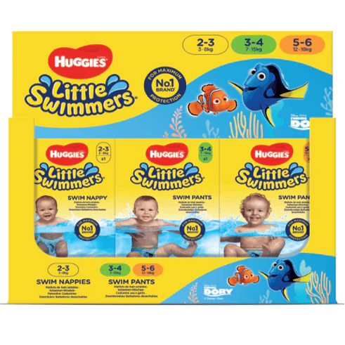 Huggies Little Swimmers Swim Nappies Singles All Ages