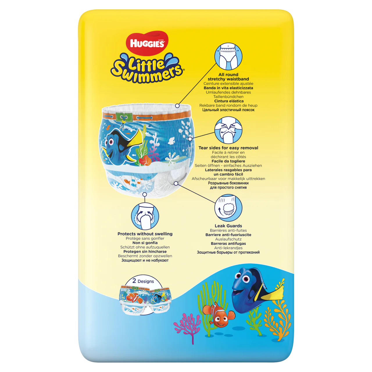 Huggies Little Swimmers Swim Nappies Size 5-6 11 Pack - Image 3