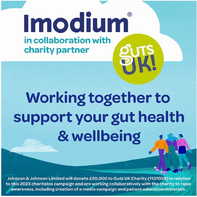 Imodium Dual Action Relief 12 Tablets - Image 2