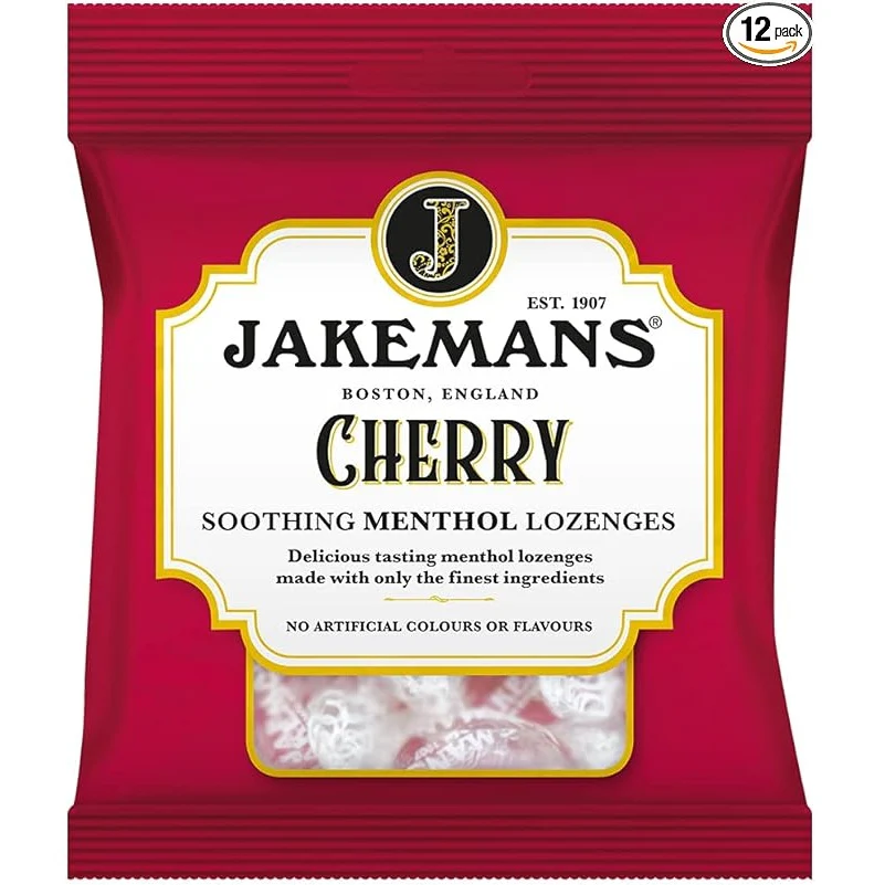 Jakemans Lozenges Cherry 73g