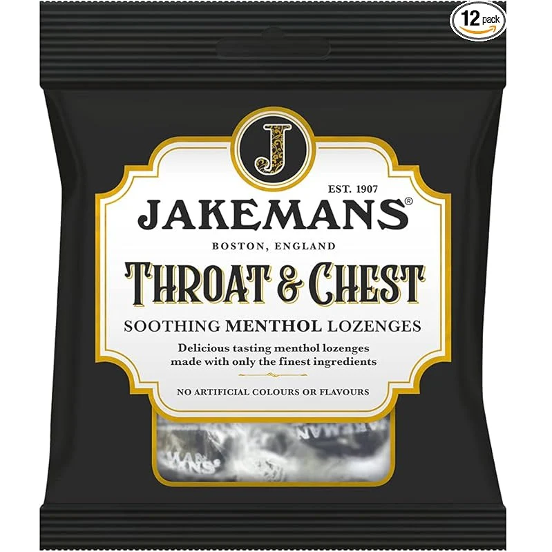 Jakemans Lozenges Throat & Chest 73g