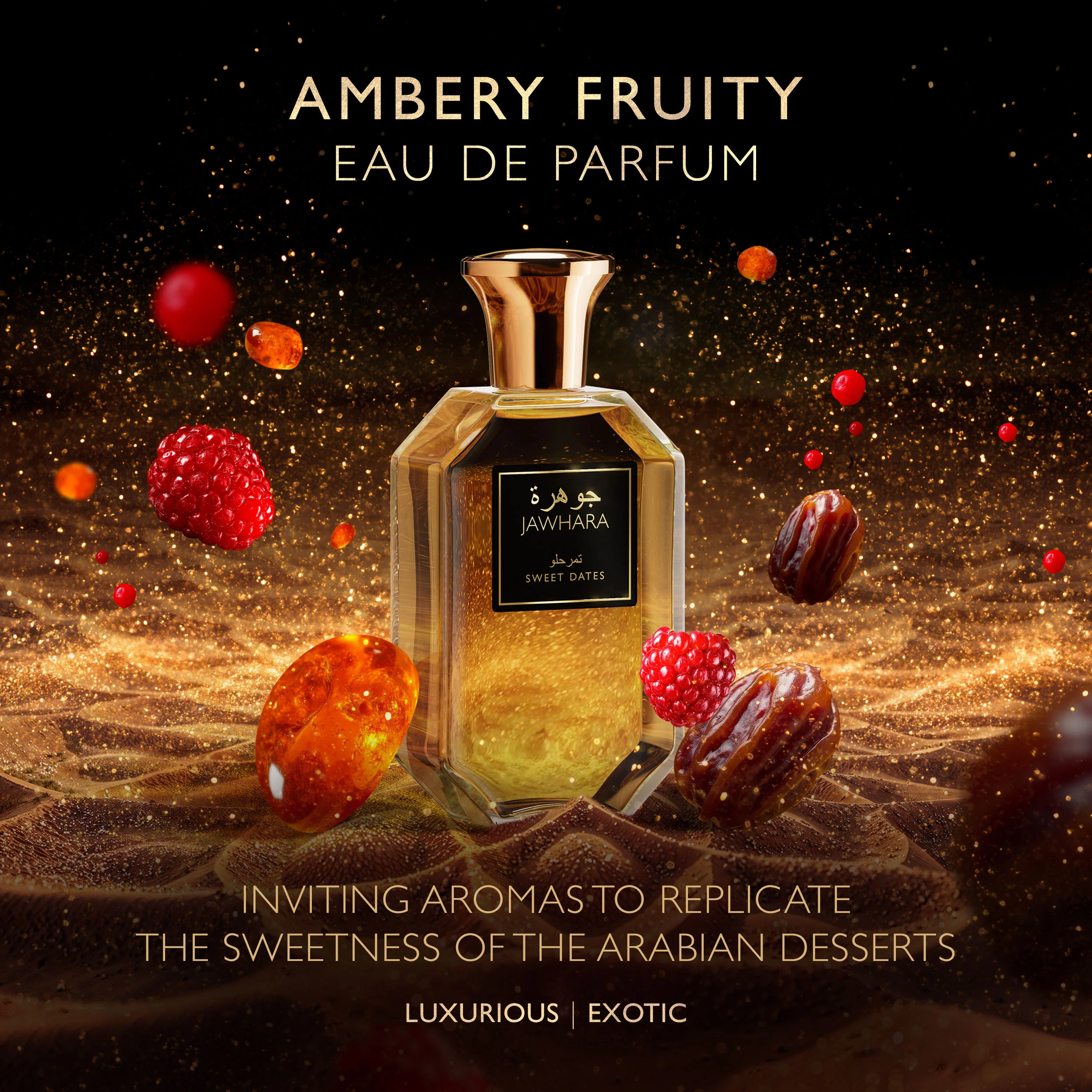 Jawhara Sweet Dates EDP 100ml - Image 4