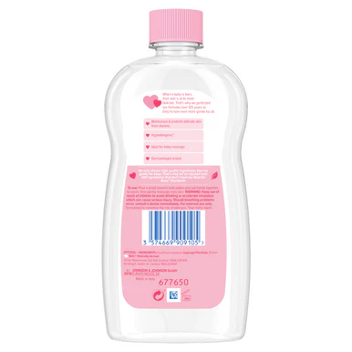 Johnson's Baby Oil 500ml - Image 2