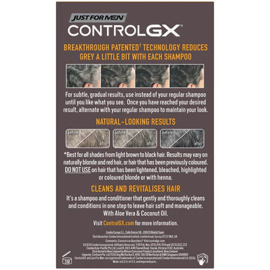 Just For Men Control GX Grey Reducing Shampoo and Conditioner 118ml - Image 2
