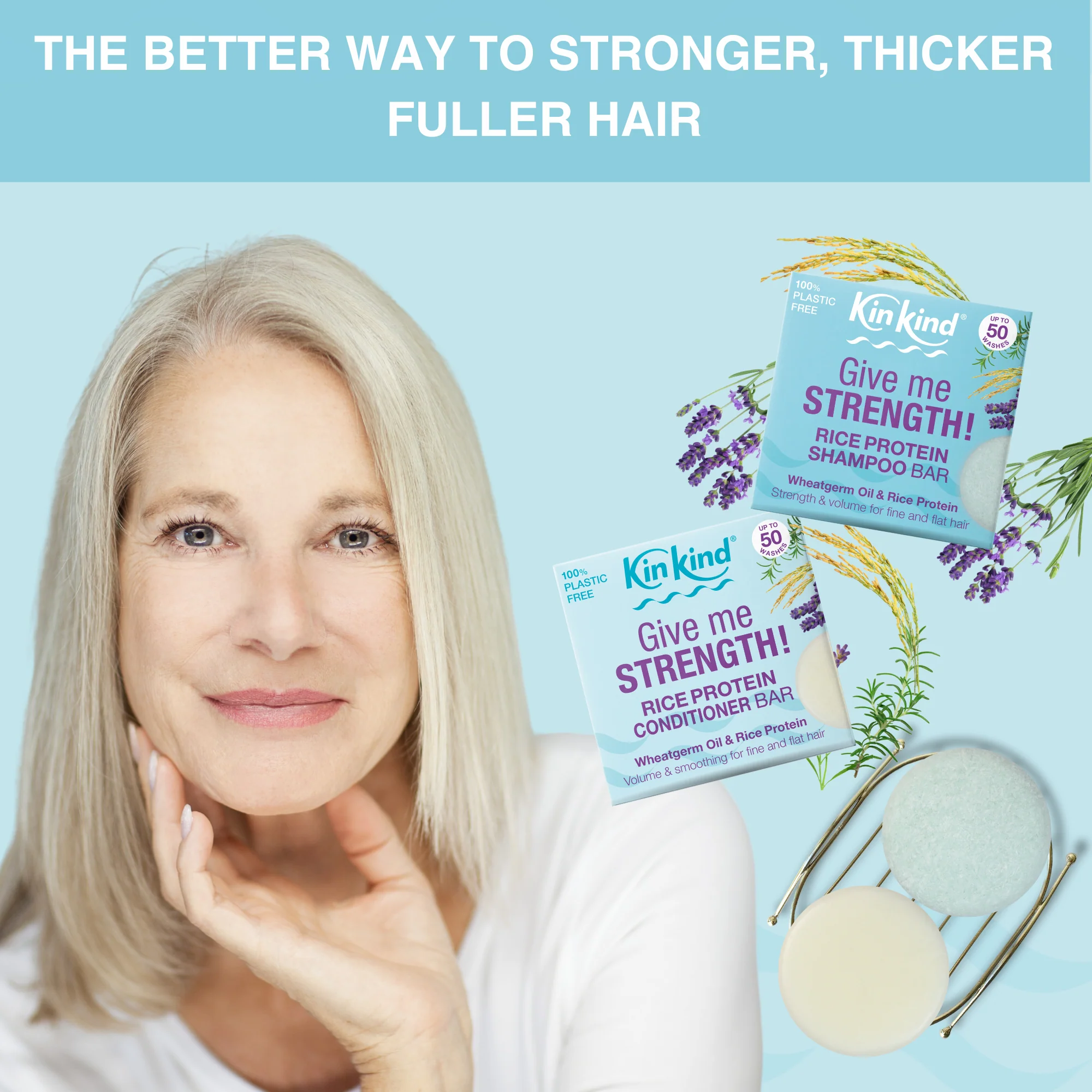 KinKind Give me STRENGTH! Conditioner Bar Rice Protein 40g - Image 5