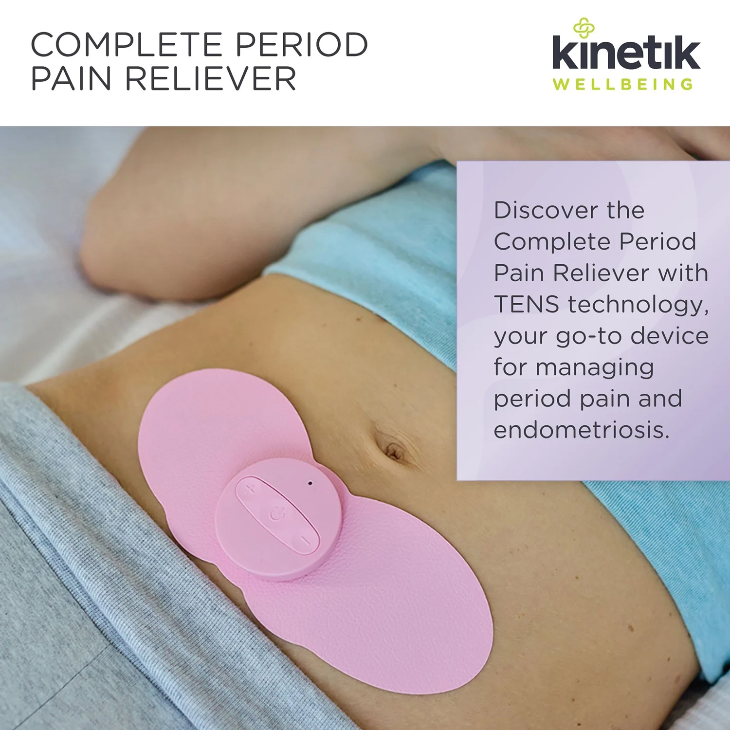 Kinetik Wellbeing Complete Period Pain Reliever - Image 4
