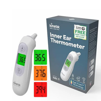 Kinetik Wellbeing Inner Ear Thermometer with Age Exact - Image 2